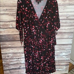 Lane Bryant cherry blossom knee-length dress!